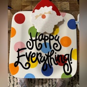 Happy Everything plate with stand and attachments